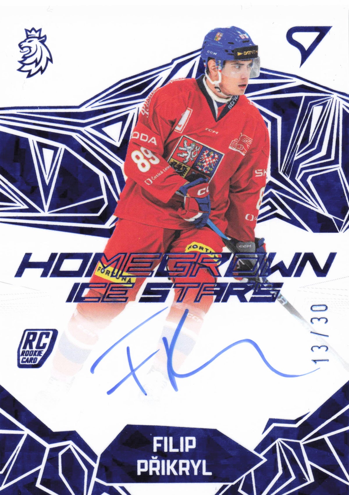 Homegrown Ice Stars Limit /30 Auto- Přikryl