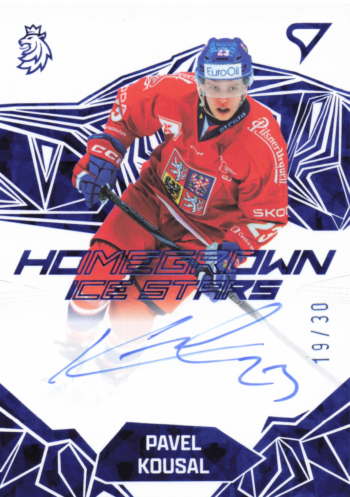 Homegrown Ice Stars Limit /30 Auto- Kousal