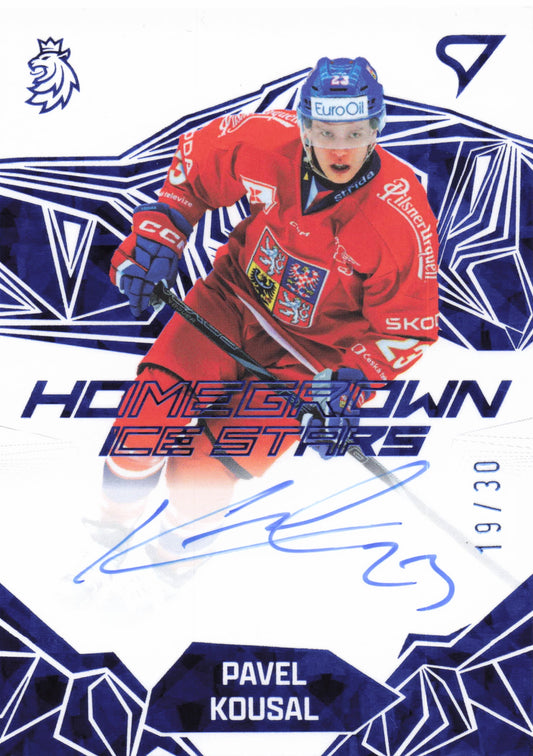 Homegrown Ice Stars Limit /30 Auto- Kousal