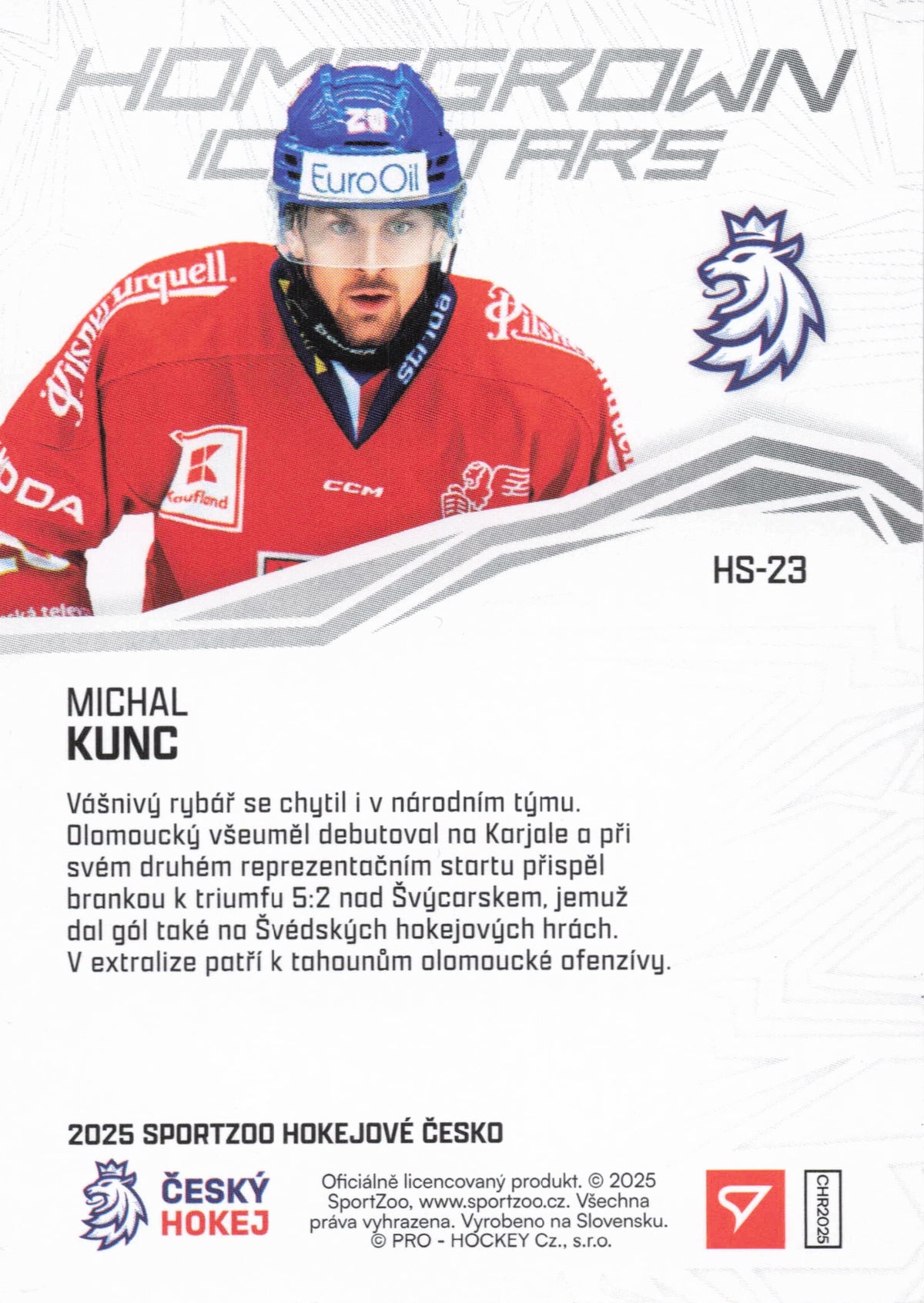 Homegrown Ice Stars Limit /99 Kunc