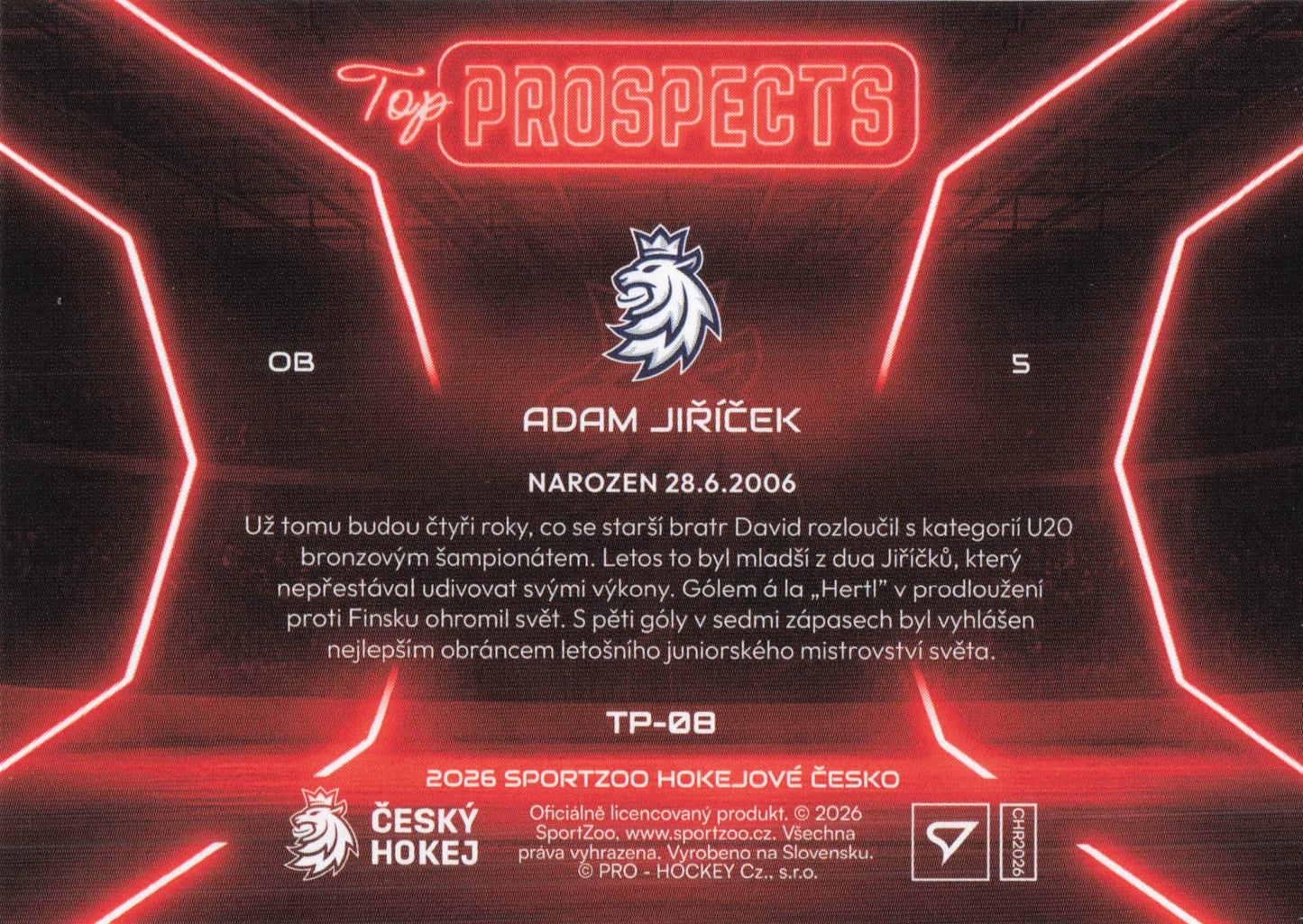Top Prospects - 08 - Jiříček