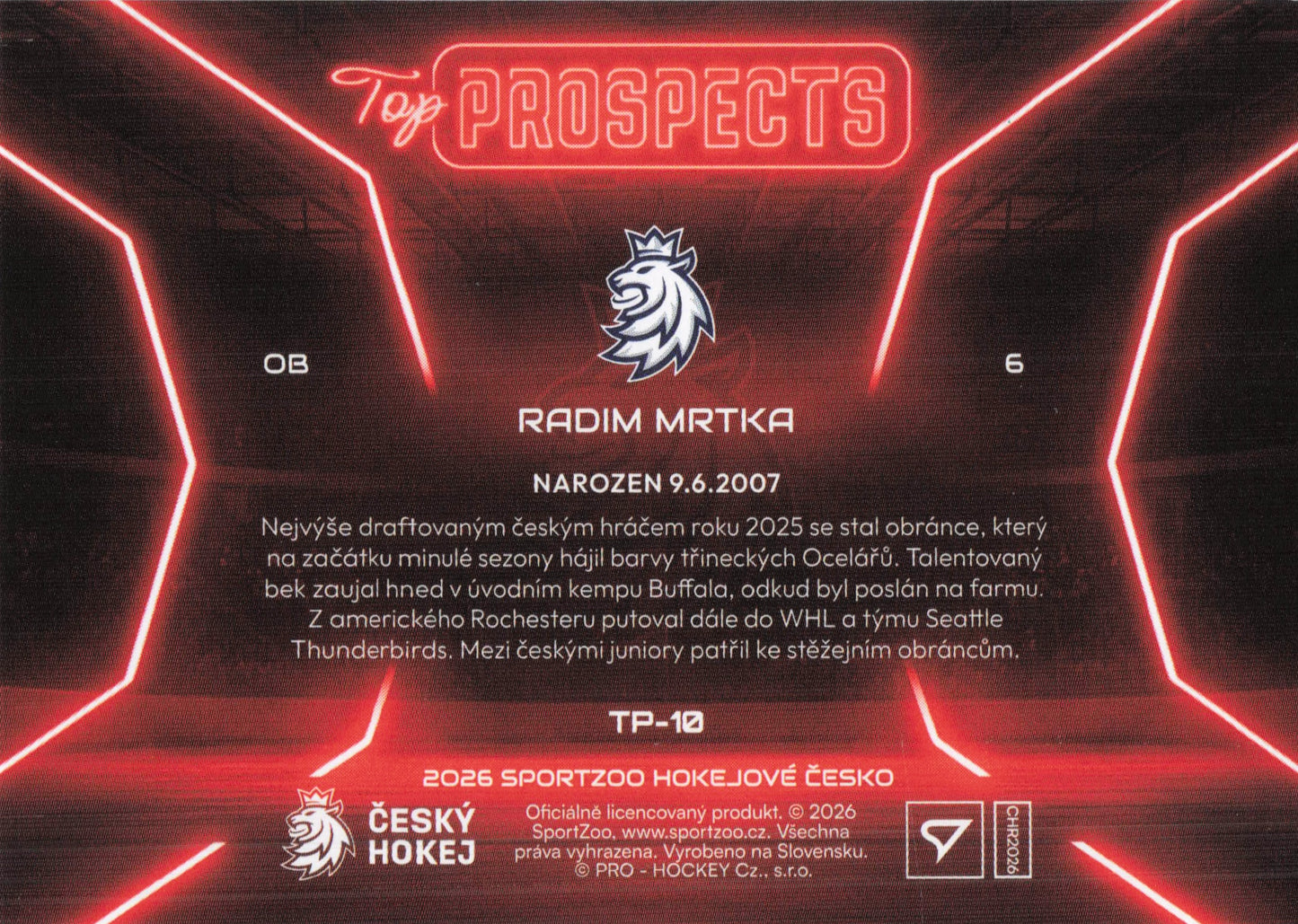 Top Prospects - 10 - Mrtka