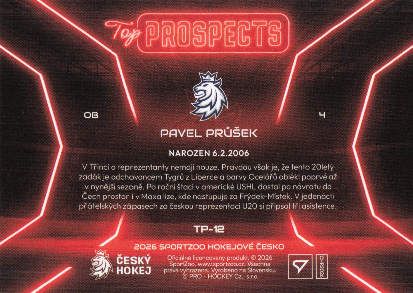 Top Prospects - 12 - Průšek