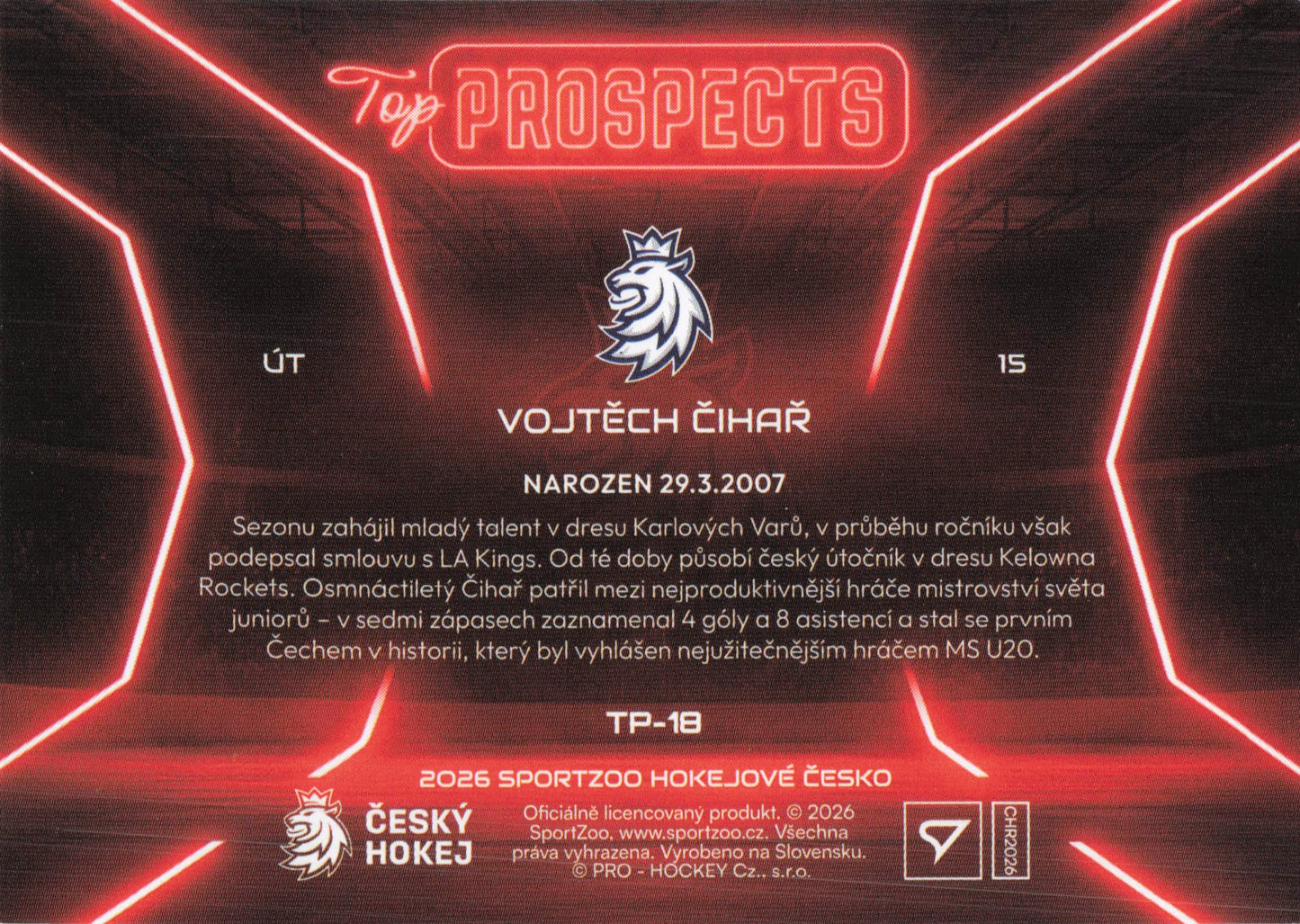 Top Prospects - 18 - Čihař