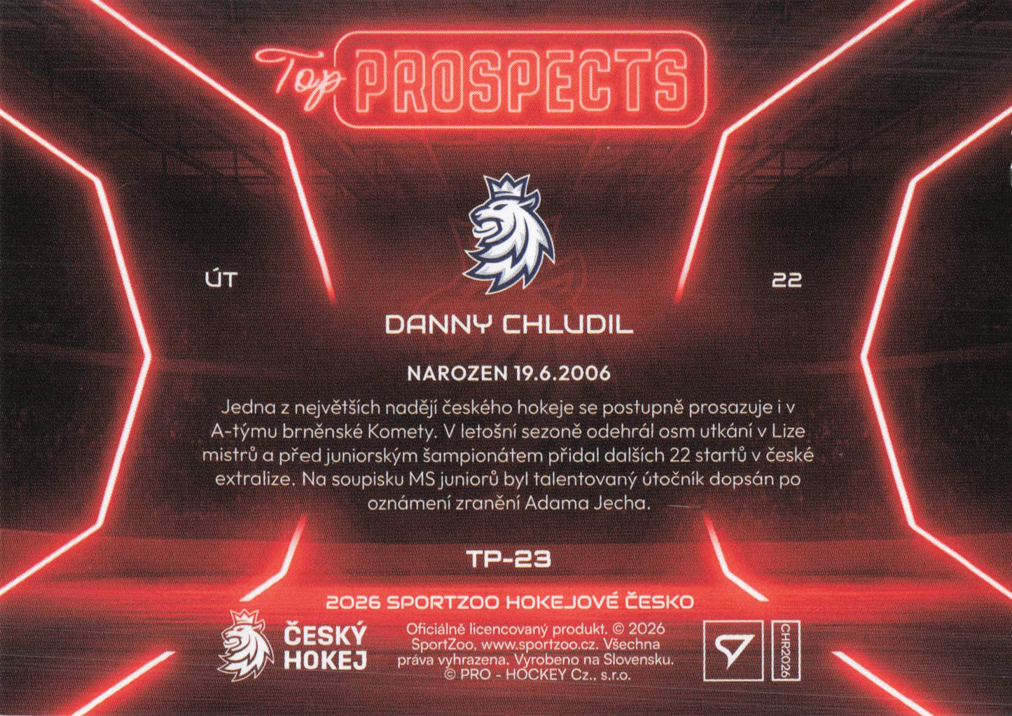 Top Prospects - 23 - Chludil