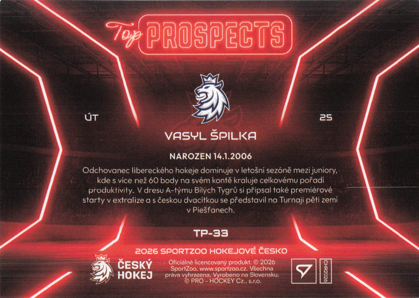 Top Prospects - 33 - Špilka