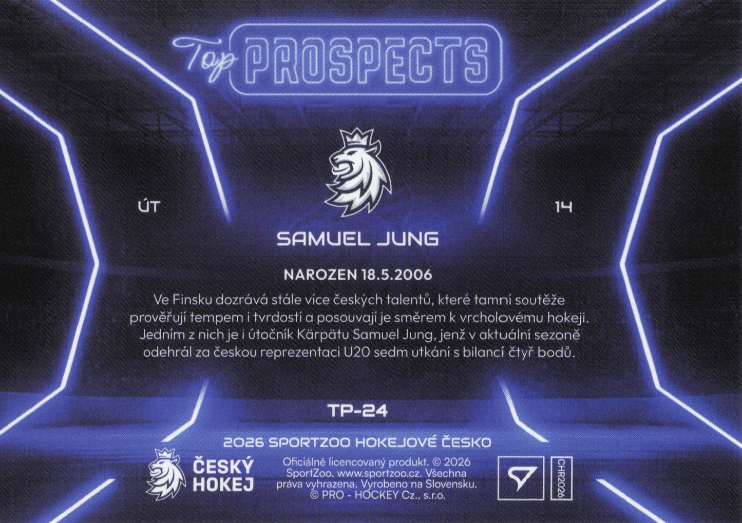 Top Prospect Limit /99 - 24 - Jung