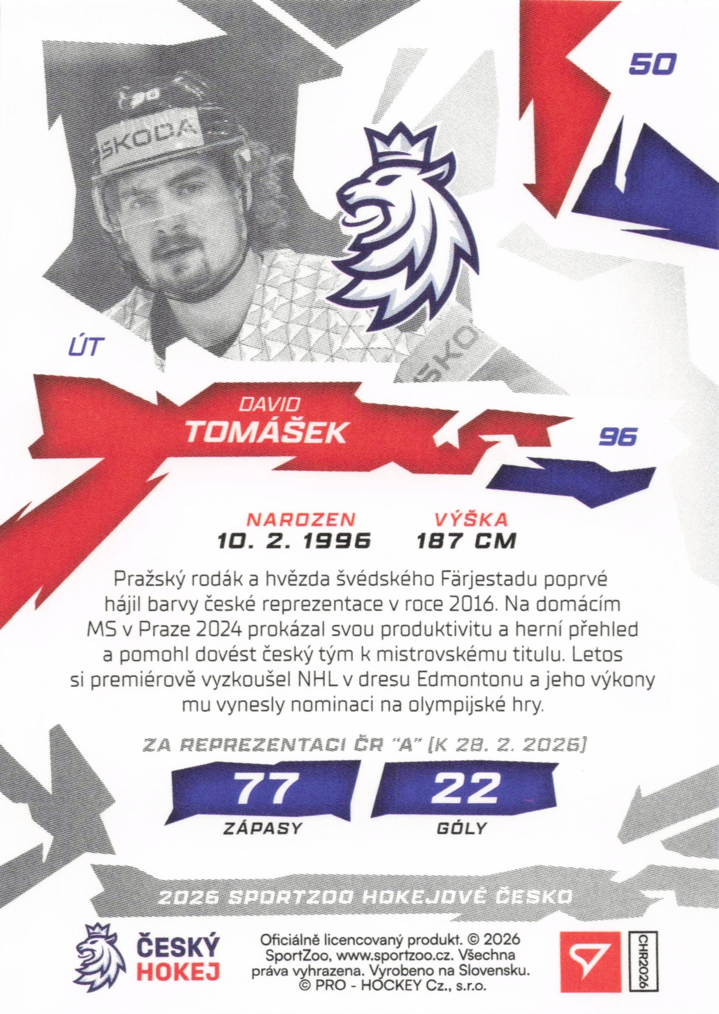 Base Blue Limit /50 - Tomášek