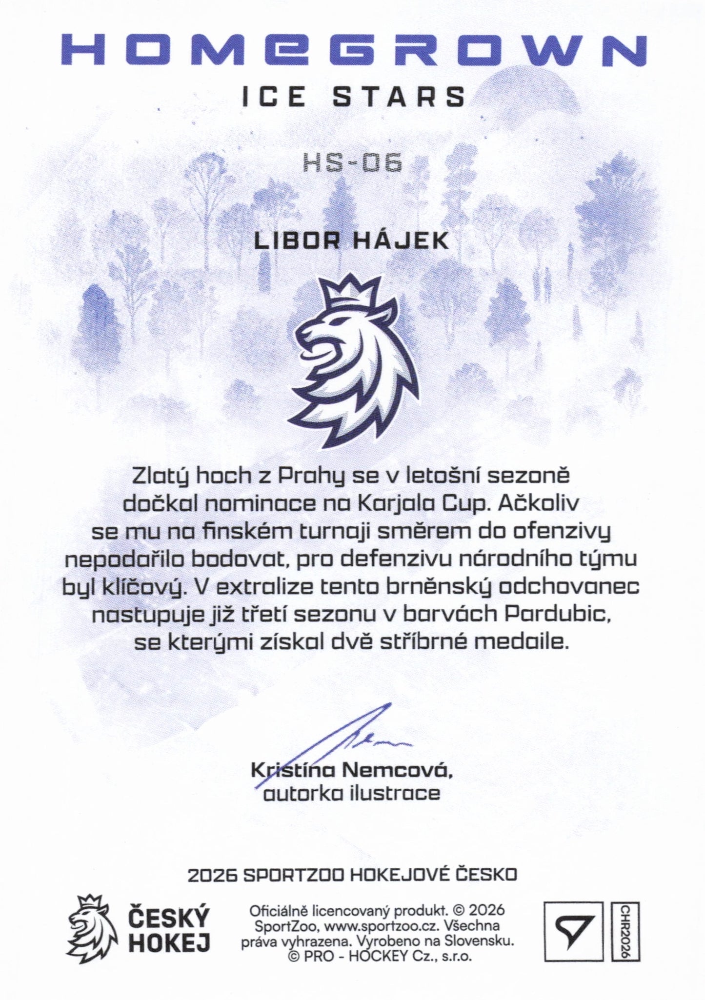 Homegrown Ice Stars Limit /50 - Hájek
