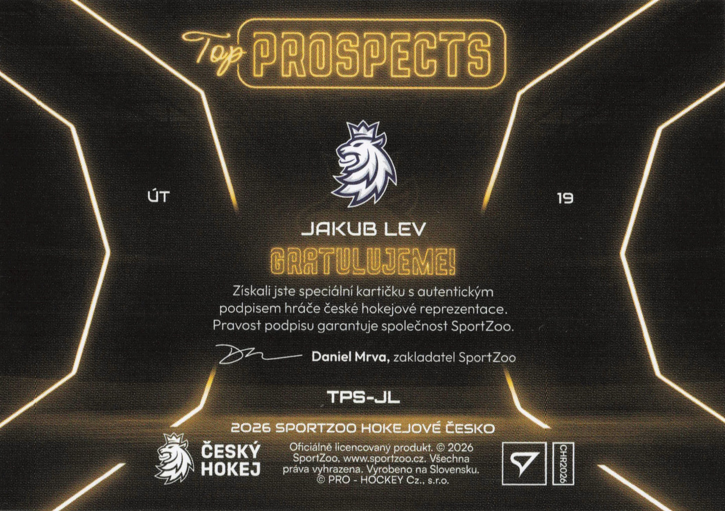 Top Prospects Limit /39 - Lev