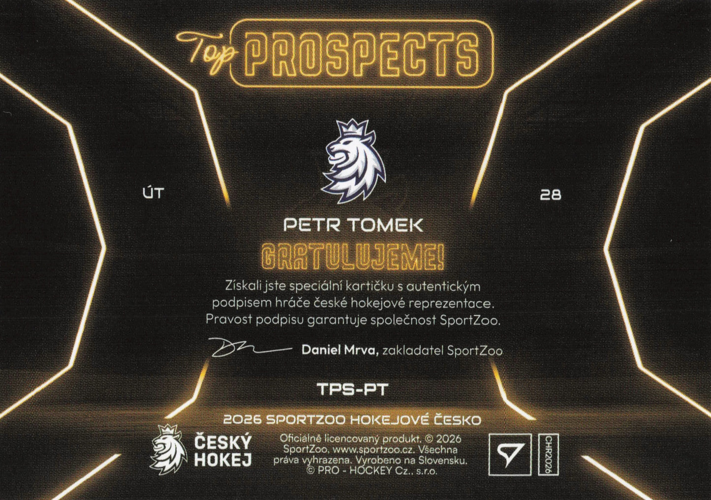 Top Prospects Limit /39 - Tomek