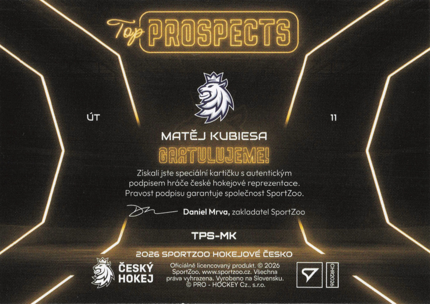 Top Prospects Limit /39 - Kubiesa