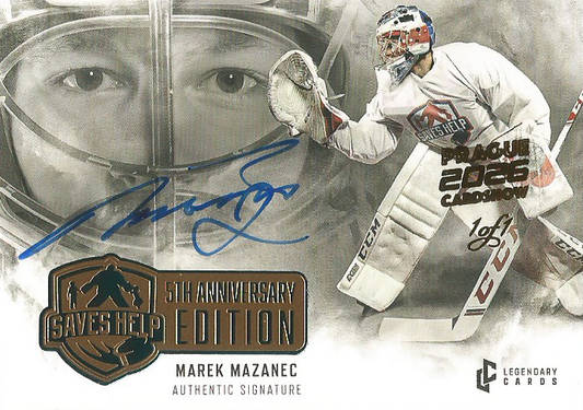 1/1 CardShow LC Auto - Mazanec
